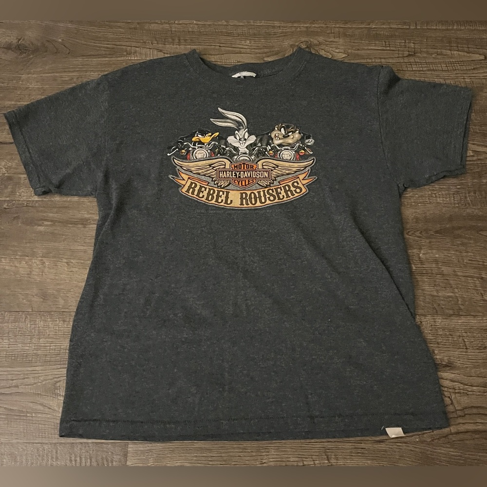 looney toons x Harley Davidson graphic tee!